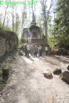 Reste des Hitler-Bunkers